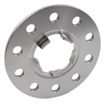 Distanzscheibe ALU 10mm von SCC in Unbeschichtet 130/5*71,6 - 12689