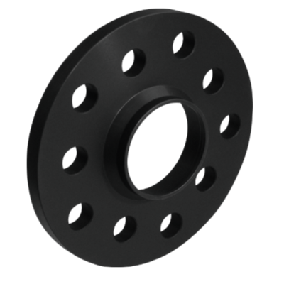 Distanzscheibe ALU 12mm von SCC in Schwarz eloxiert - 12671W