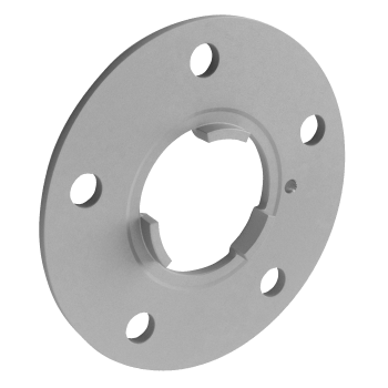 Distanzscheibe ALU 7mm von SCC in Silber eloxiert - 12423E