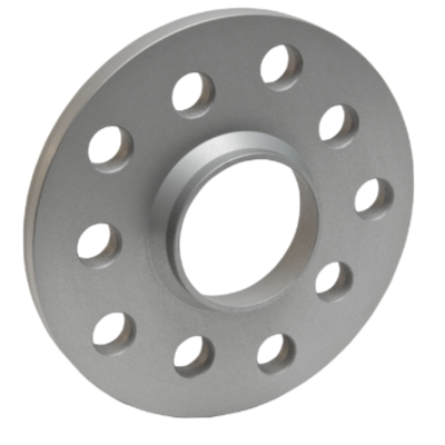 Distanzscheibe ALU 14mm von SCC in Silber eloxiert - 12063E